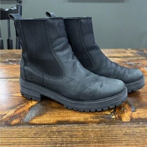 Timberland Black Chelsea Boots